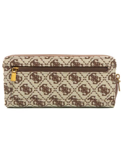 LAUREL Logo Wallet with wristlet brown - Women&rsquo;s Wallets