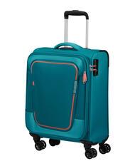 AMERICAN TOURISTER PULSONIC Smart expandable hand luggage stone teal - Hand luggage - 3