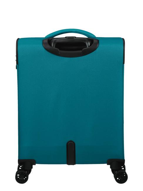 PULSONIC Smart expandable hand luggage stone teal - Hand luggage