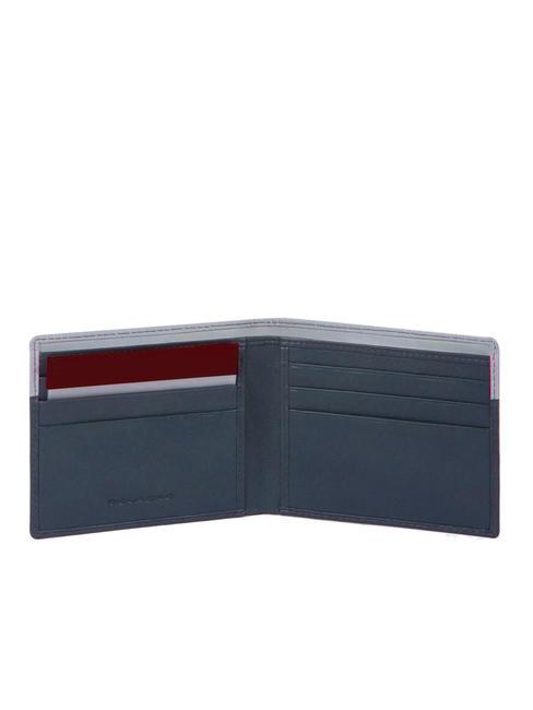 URBAN Leather wallet grey-burgundy - Men&rsquo;s Wallets