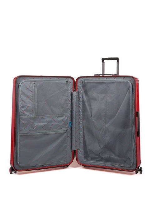 SEEKER Large trolley 75cm RED - Rigid Trolley Cases