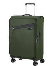 SAMSONITE LITEBEAM Medium expandable trolley climbing ivy - Semi-rigid Trolley Cases - 3