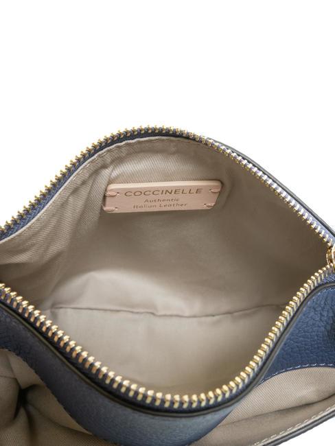 KALI Leather shoulder bag with pouch blueberry - Women&rsquo;s Bags