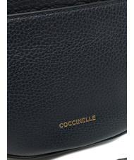 COCCINELLE KALI Leather shoulder bag with pouch dARKBlue - Women&rsquo;s Bags - 6