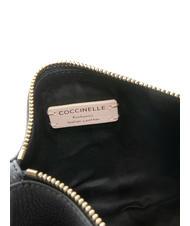 COCCINELLE KALI Leather shoulder bag with pouch dARKBlue - Women&rsquo;s Bags - 7
