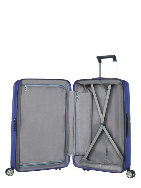 Trolley Lineao ORFEO, great size COBALT - Rigid Trolley Cases