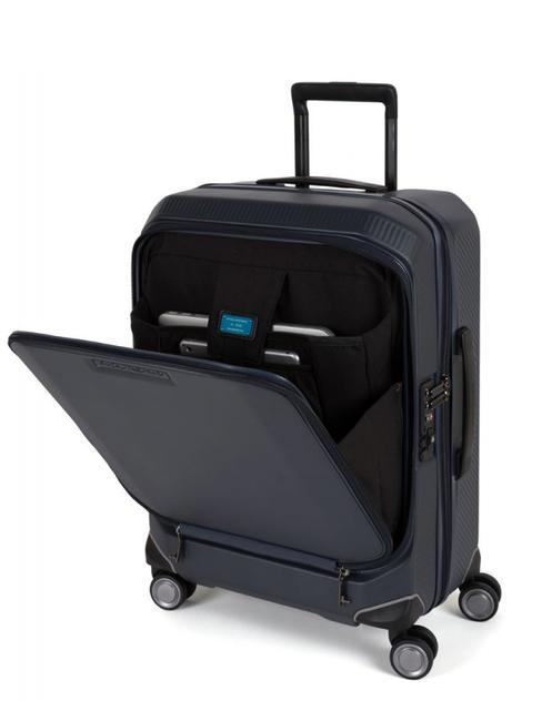 BOLD  Hand luggage trolley, 15 "PC holder blue - Hand luggage