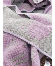 ALVIERO MARTINI PRIMA CLASSE GEO PIENO BORDI Scarf with fringes viola parma - Scarves - 3