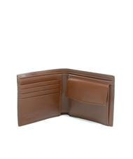 THE BRIDGE BIAGIO Leather coin wallet brown 14/ruthenium palladium - Men’s Wallets - 2
