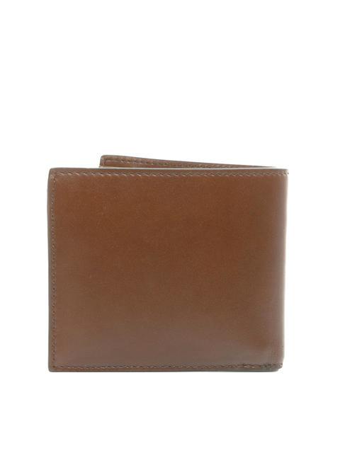 BIAGIO Leather coin wallet brown 14/ruthenium palladium - Men’s Wallets