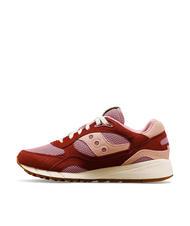 SAUCONY SHADOW 6000 Sneakers burgundy - Unisex shoes - 3