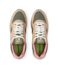 SAUCONY SHADOW 5000 Sneakers tan/olive - Unisex shoes - 4