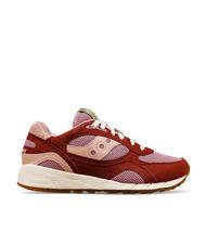 SAUCONY SHADOW 6000 Sneakers burgundy - Unisex shoes - 2