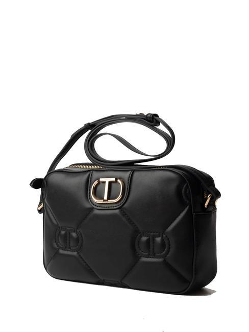 LOGO MATELASSE Small shoulder bag black - Women&rsquo;s Bags