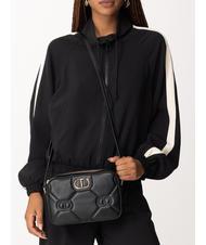 TWINSET LOGO MATELASSE Small shoulder bag black - Women&rsquo;s Bags - 4