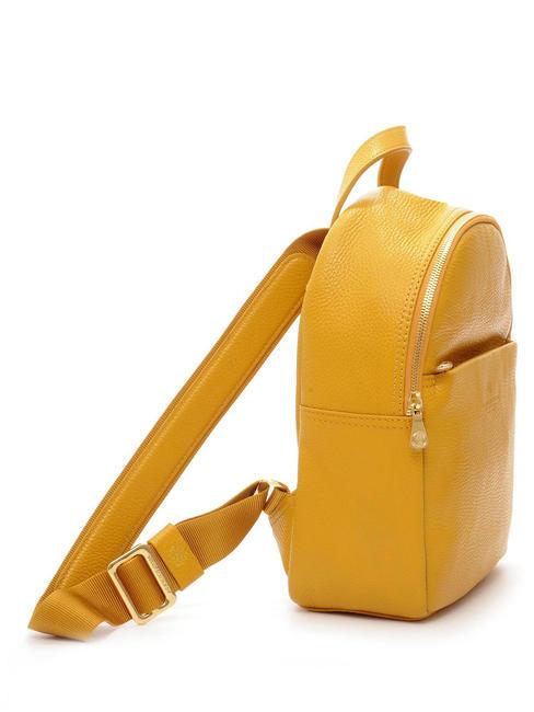 TIFFANY Small leather backpack mustard - Women&rsquo;s Bags