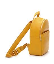 SPALDING TIFFANY Small leather backpack mustard - Women&rsquo;s Bags - 3