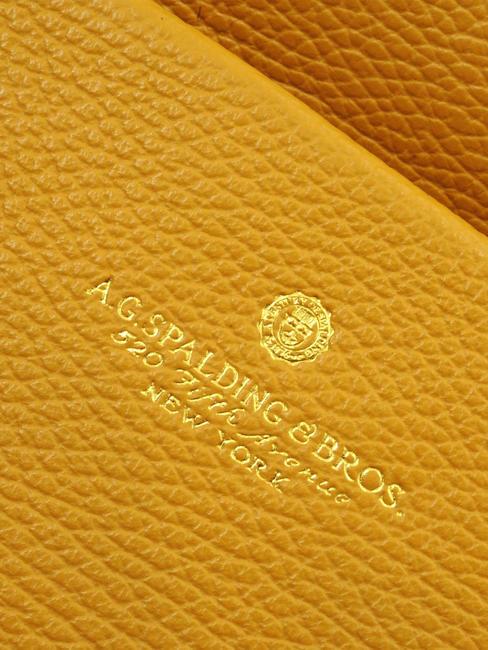 TIFFANY Small leather backpack mustard - Women&rsquo;s Bags