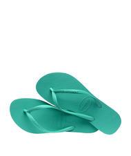 HAVAIANAS flip flops SLIM virtual green - Women&rsquo;s shoes - 4