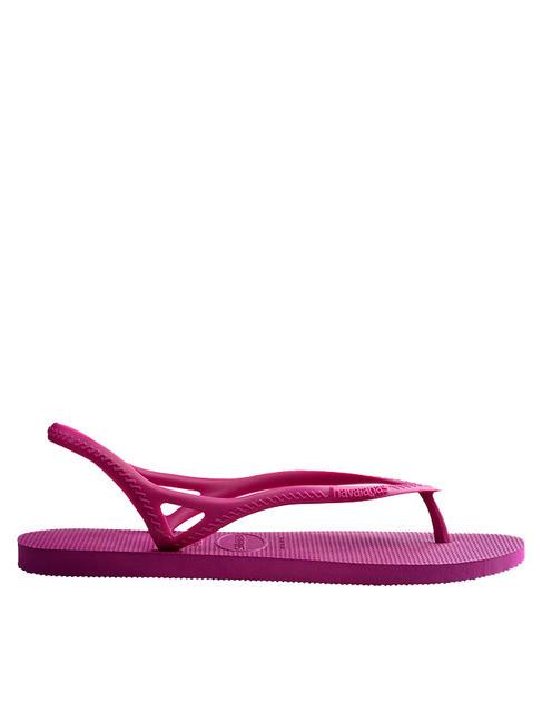 SUNNY II Thong sandals with straps rose gum - Women’s shoes