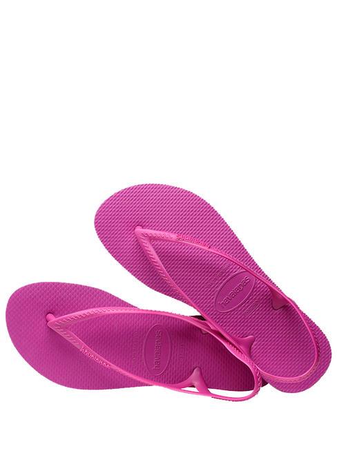 SUNNY II Thong sandals with straps rose gum - Women’s shoes
