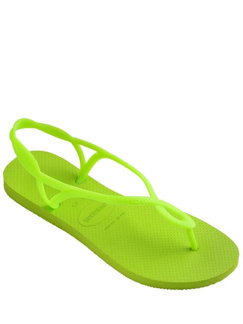 Flip-flops MOON lemon green - Women’s shoes
