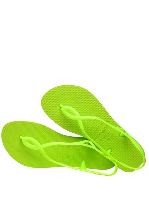 Flip-flops MOON lemon green - Women’s shoes