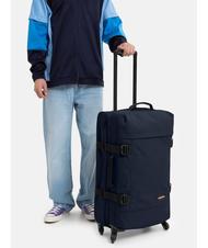 EASTPAK TRANS4 M Medium trolley ultramari - Semi-rigid Trolley Cases - 4