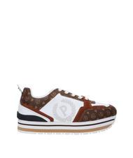 POLLINI HERITAGE FOREVER Platform sneakers brown/brown/white - Women&rsquo;s shoes - 2