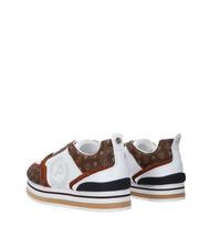 POLLINI HERITAGE FOREVER Platform sneakers brown/brown/white - Women&rsquo;s shoes - 3