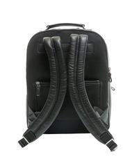 SPALDING ICONIC NEW YORK 15'' leather laptop backpack black - Laptop backpacks - 2