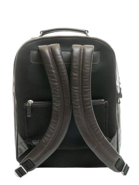 ICONIC NEW YORK 15'' leather laptop backpack testamoro - Laptop backpacks