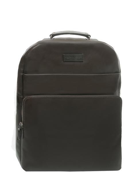ICONIC NEW YORK 15'' leather laptop backpack testamoro - Laptop backpacks