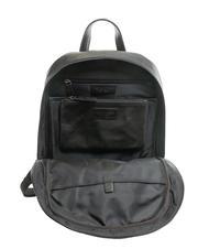 SPALDING TECH Large leather backpack black - Laptop backpacks - 4