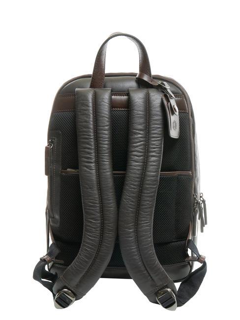 TECH Large leather backpack testamoro - Laptop backpacks