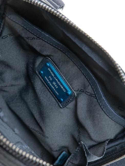 PAN Small leather purse blue - Over-the-shoulder Bags for Men