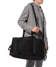 TRUSSARDI SYLA  Duffle bag with shoulder strap BLACK - Duffle bags - 6