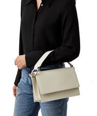 TRUSSARDI OBELIA Hand bag, with shoulder strap off-white - Women’s Bags - 6