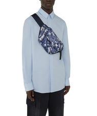 TRUSSARDI EVIN Nylon pouch fan.heatmap blue - Hip pouches - 5