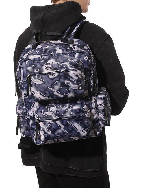 EVIN Nylon backpack fan.heatmap blue - Backpacks & School and Leisure