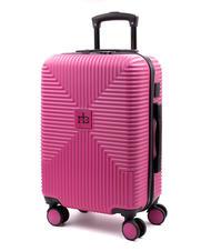 ROCCOBAROCCO ADVENTURE Medium size trolley fuchsia - Rigid Trolley Cases - 3