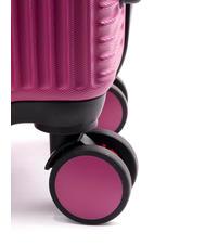 ROCCOBAROCCO ADVENTURE Medium size trolley fuchsia - Rigid Trolley Cases - 8