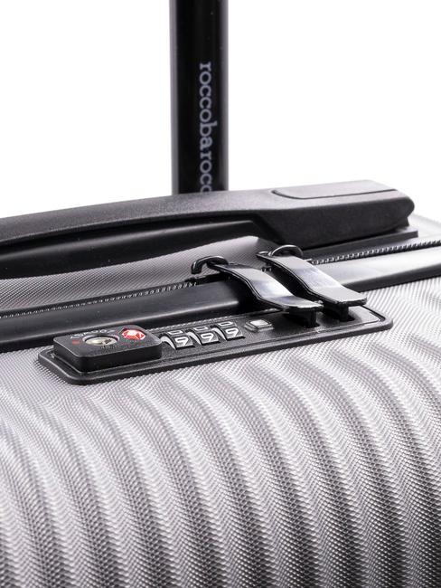 ADVENTURE Large size trolley silver - Rigid Trolley Cases