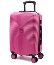 ROCCOBAROCCO ADVENTURE Large size trolley fuchsia - Rigid Trolley Cases - 3