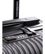 ROCCOBAROCCO ADVENTURE Large size trolley black - Rigid Trolley Cases - 6