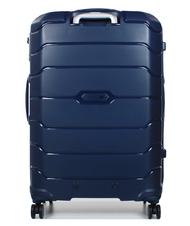 SAMSONITE trolley case FLUX line; L size blu navy - Rigid Trolley Cases - 5
