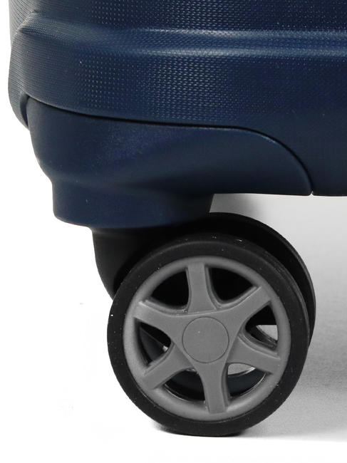 trolley case FLUX line; L size blu navy - Rigid Trolley Cases