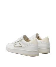 GUESS SILEA Leather sneakers White / White - Men&rsquo;s shoes - 4
