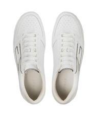 GUESS SILEA Leather sneakers White / White - Men&rsquo;s shoes - 5