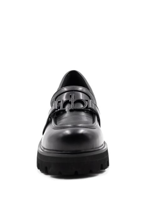 RB LOGO Platform loafers black - Women&rsquo;s shoes